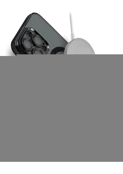 iPhone 15 Pro Max Kılıf Kross Magneticsafe Kapak - Gümüş modelleri