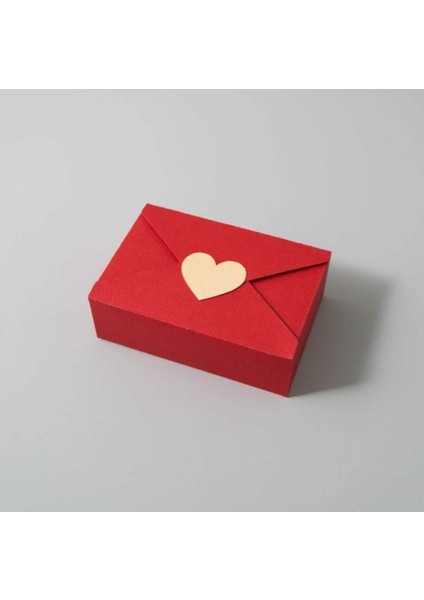Kırmızı Kalp Kutu
