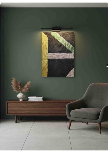 Derin Dokulu Modern Sanat Panosu - "toprağın Ritmi"