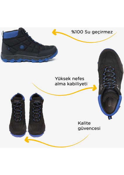Kadın Siyah Saks Su Geçirmez Outdoor Bot 5K2GB00170