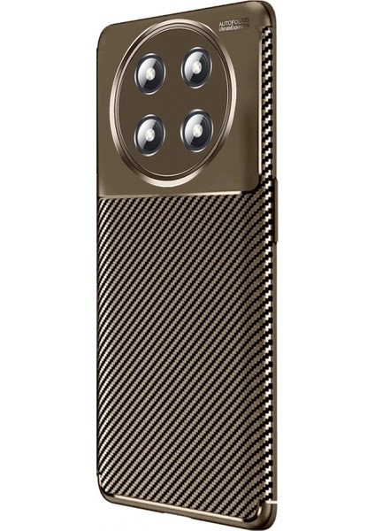 Honor Magic 7 Lite Kılıf Auto Focus Karbon Kapak - Kahverengi fiyatları