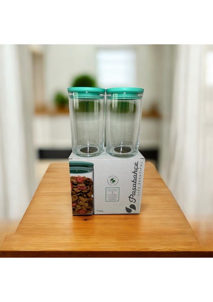 Breakfast Club Kavanoz Yeşil Kapaklı 2li 795 cc