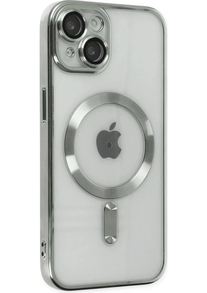 iPhone 14 Kılıf Kross Magneticsafe Kapak - Gümüş fiyatları