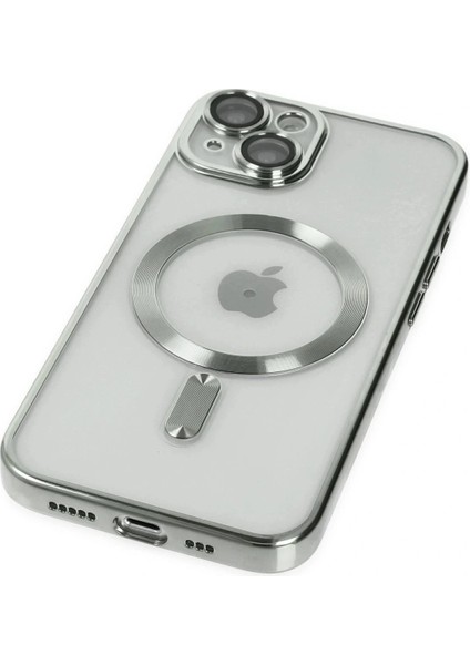 iPhone 14 Kılıf Kross Magneticsafe Kapak - Gümüş indirimleri