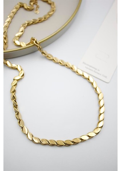 Arpa Zincir Kolye - Altın