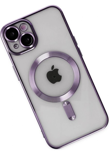 iPhone 14 Kılıf Kross Magneticsafe Kapak - Mor modelleri