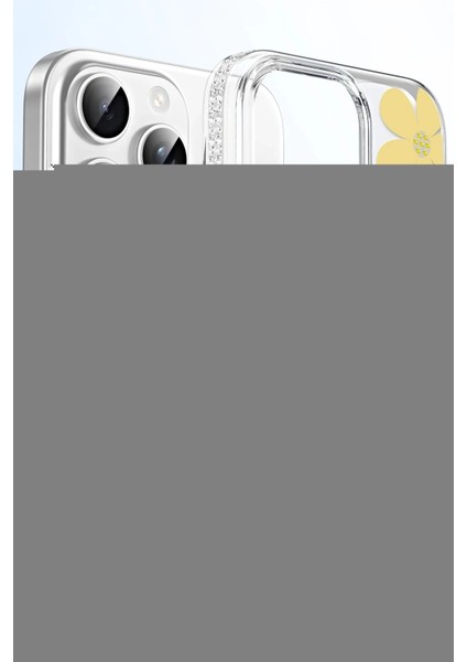 Apple iPhone 16 Pro Floral Magsafe Kapak - Beyaz fırsatları