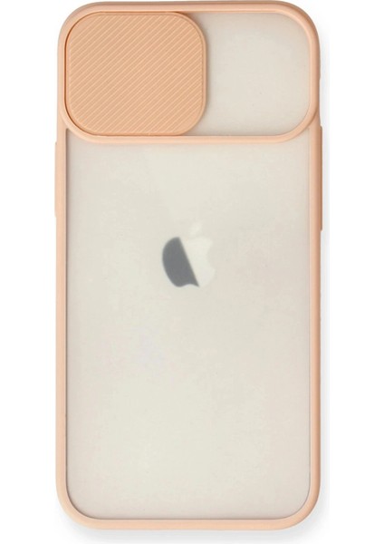 iPhone 11 Kılıf Palm Buzlu Kamera Sürgülü Silikon - Pembe fiyatları