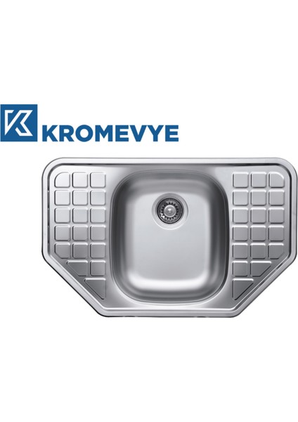 Cupıd EC-161 Paslanmaz Çelik Mutfak Evyesi