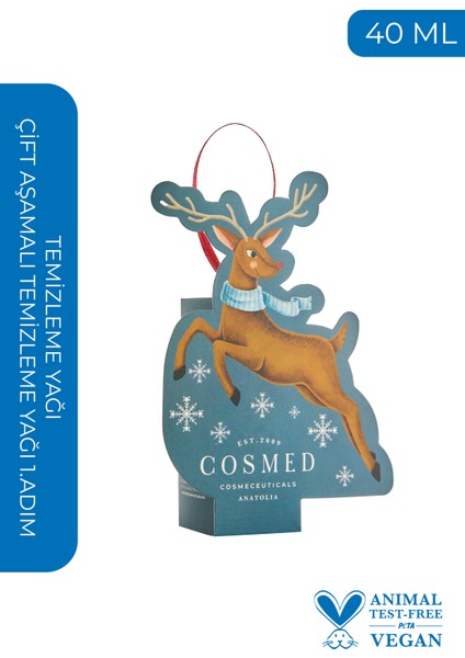 Geyik Ağaç Süsü - Atopia Cleansing Oil 40 ml