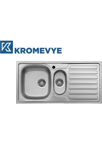 Classıc EC-336 Sağ Paslanmaz Çelik Mutfak Evyesi