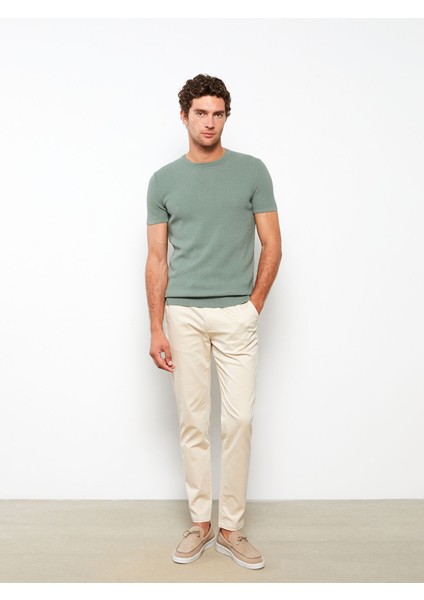 Yeni Sezon Bisiklet Yaka Kısa Kollu Erkek Triko Kazak modelleri