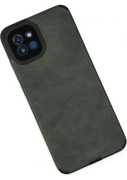 Samsung Galaxy A03 Kılıf Loop Deri Silikon - Yeşil modelleri