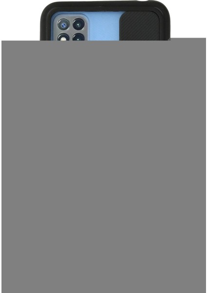 Xiaomi Redmi 9c Kılıf Palm Buzlu Kamera Sürgülü Silikon - Siyah