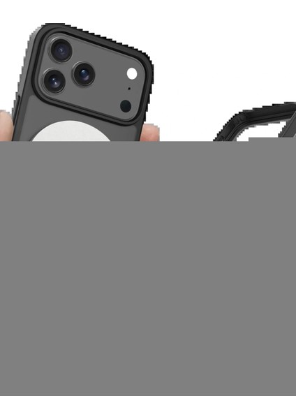 Apple iPhone 17 Pro Max Jota Magsafe Kapak - Siyah modelleri