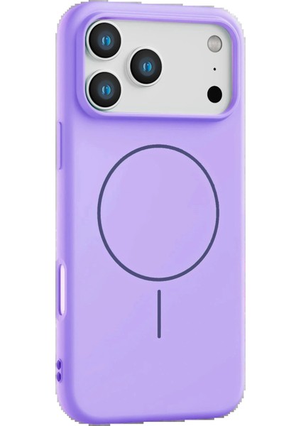 Apple iPhone 17 Pro Jully Magsafe Kapak - Lila