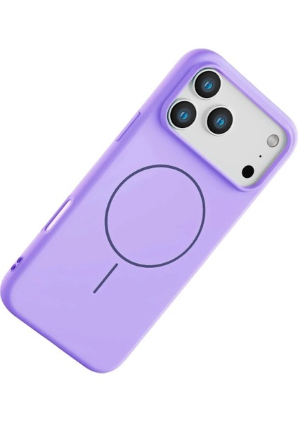 Apple iPhone 17 Pro Jully Magsafe Kapak - Lila modelleri