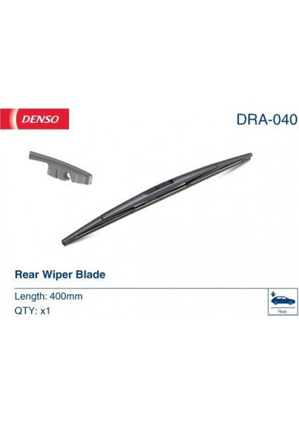 Japon Forester- 2002-2013 Silecek Süpürgesı Arka 400 mm (Oem NO:DENDRA040)