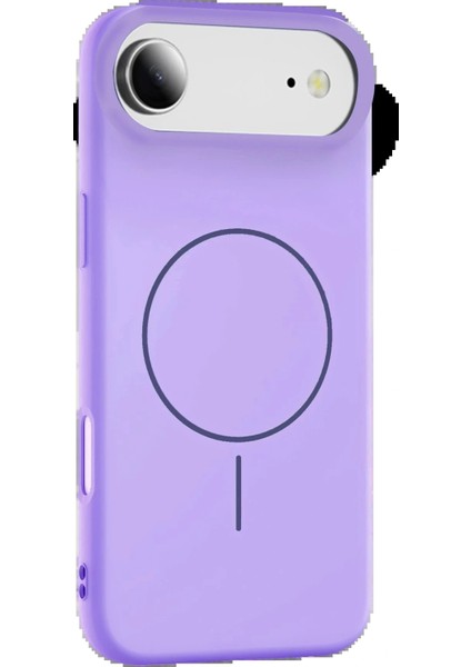 Apple iPhone 17 Air Jully Magsafe Kapak - Lila