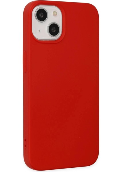 iPhone 15 Pro Kılıf Nano Içi Kadife Silikon - Kırmızı fiyatları