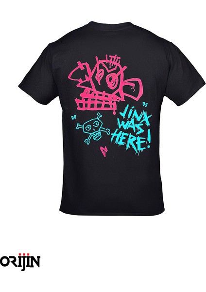 Tshirt League Of Legends Arcane Jinx - Xl modelleri