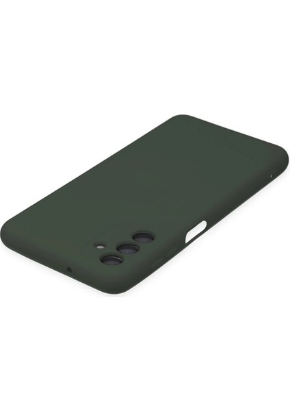 Samsung Galaxy A04S Kılıf Nano Içi Kadife Silikon - Koyu Yeşil fırsatları