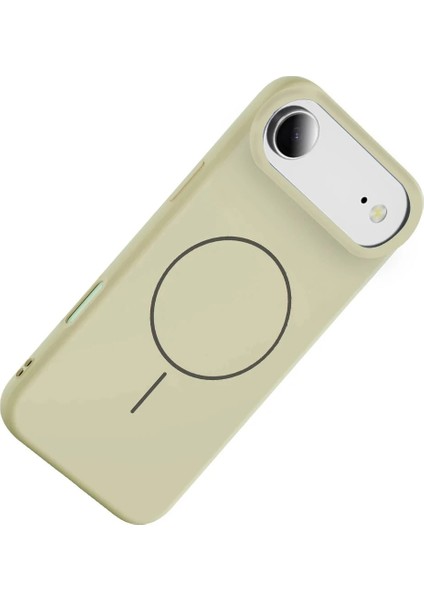 Apple iPhone 17 Air Jully Magsafe Kapak - Bej modelleri