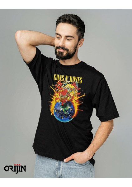 Tshirt Guns N Roses Concert Tour 2025 Special - M fiyatları