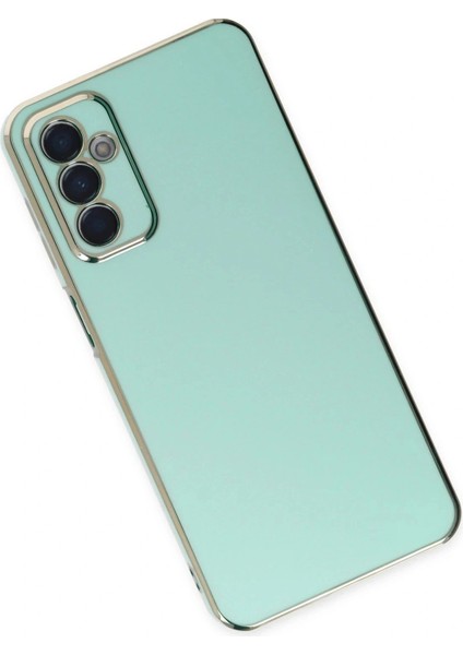 Samsung Galaxy A04S Kılıf Volet Silikon - Açık Yeşil modelleri