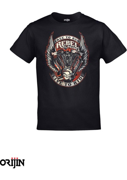 Tshirt Live To Ride - L