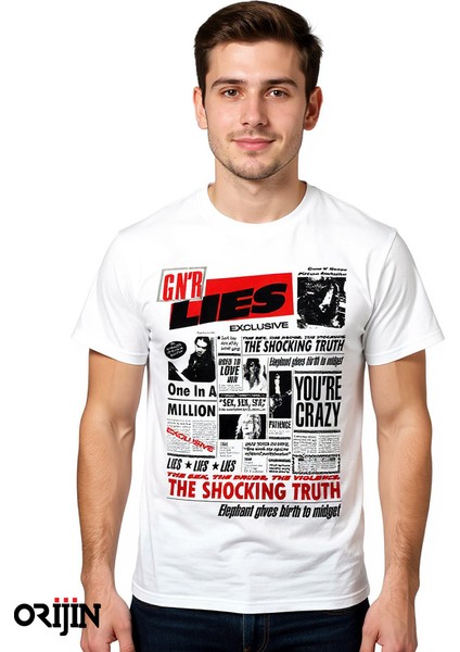 Tshirt Gnr Lies Exclusive - L fiyatları