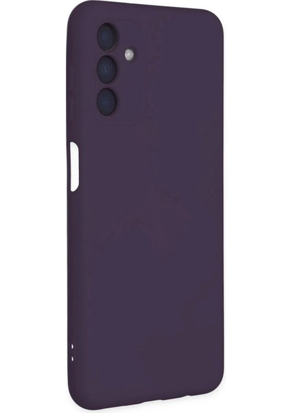Samsung Galaxy A04S Kılıf Nano Içi Kadife Silikon - Mor fiyatları