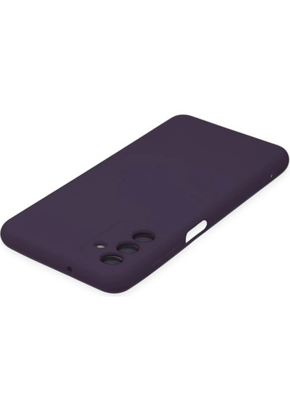 Samsung Galaxy A04S Kılıf Nano Içi Kadife Silikon - Mor fırsatları