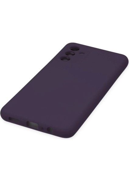 Samsung Galaxy A04S Kılıf Nano Içi Kadife Silikon - Mor indirimleri