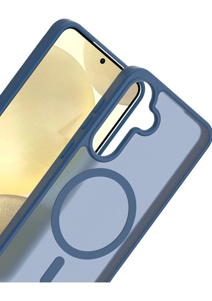 Samsung Galaxy A56 Jota Magsafe Kapak - Lacivert modelleri