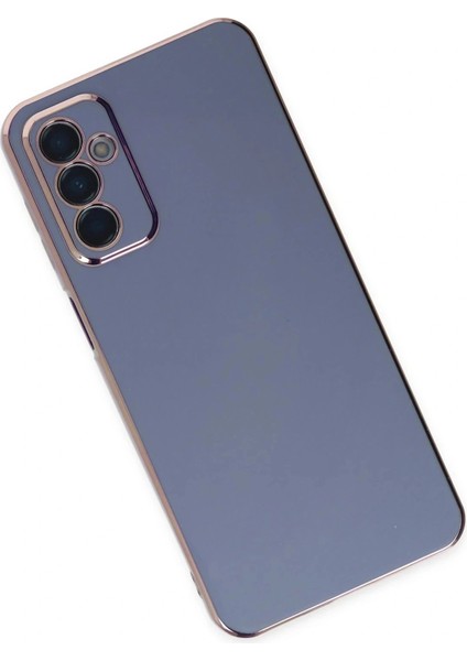 Samsung Galaxy A04S Kılıf Volet Silikon - Mavi modelleri