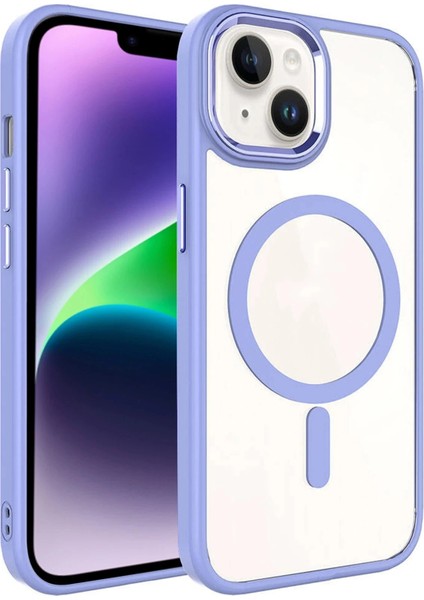 Apple iPhone 14 Terea Magsafe Kapak - Lila