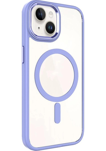 Apple iPhone 14 Terea Magsafe Kapak - Lila modelleri