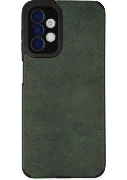 Samsung Galaxy A04S Kılıf Loop Deri Silikon - Yeşil