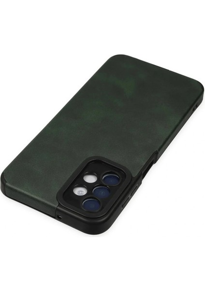 Samsung Galaxy A04S Kılıf Loop Deri Silikon - Yeşil fırsatları