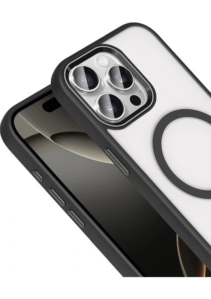 Apple iPhone 15 Pro Max Terea Magsafe Kapak - Siyah fiyatları
