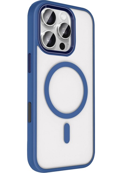 Apple iPhone 16 Pro Max Terea Magsafe Kapak - Lacivert modelleri