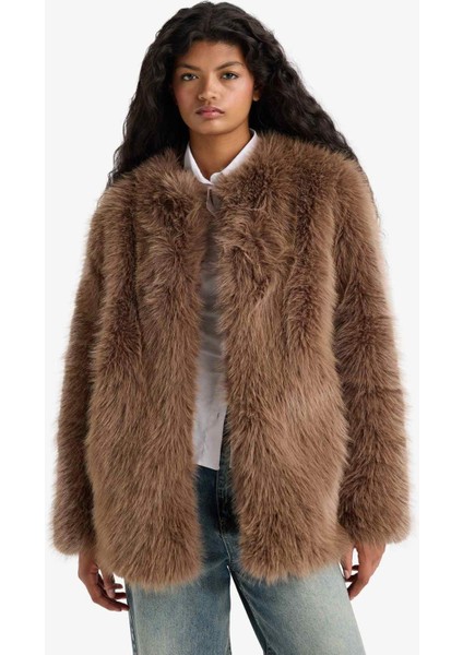 Regular Fit Suni Kürk F5564AX25WN