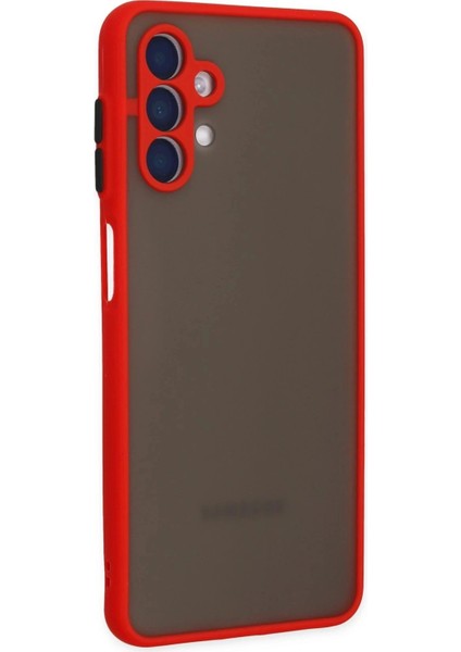 Samsung Galaxy A04S Kılıf Montreal Silikon Kapak - Kırmızı fiyatları