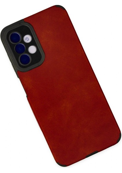 Samsung Galaxy A04S Kılıf Loop Deri Silikon - Kırmızı modelleri