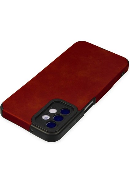 Samsung Galaxy A04S Kılıf Loop Deri Silikon - Kırmızı fırsatları