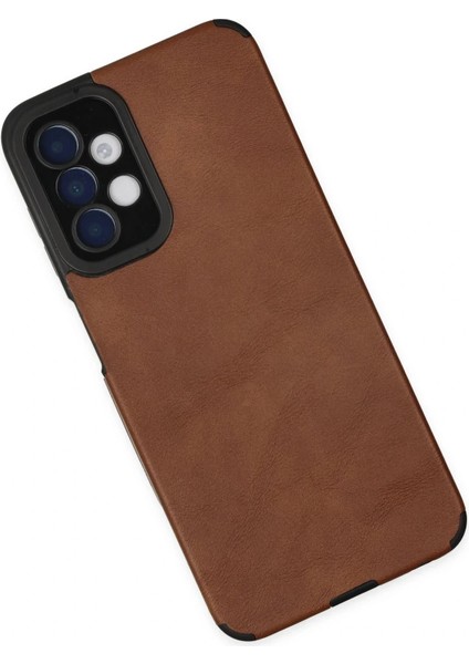Samsung Galaxy A04S Kılıf Loop Deri Silikon - Kahverengi modelleri