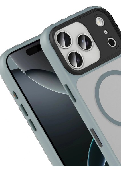 Apple iPhone 17 Pro Megane Magsafe Kapak - Titan Gri fiyatları