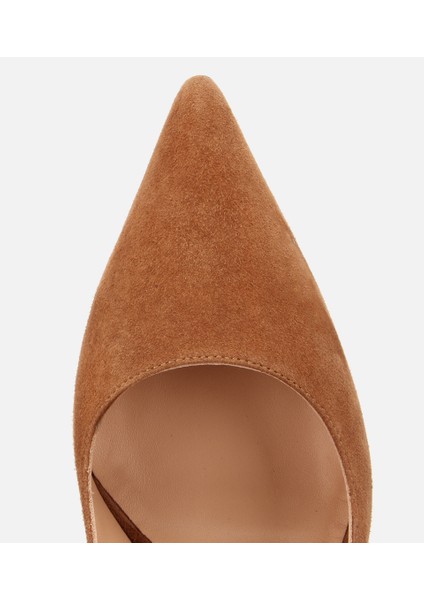 01AYH315240A370 KADIN Süet Deri Taba Metal Detaylı Stiletto indirimleri