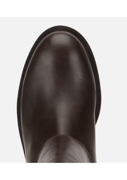 01CIH315130A480 KADIN Kahverengi Tokalı Düz Çizme indirimleri